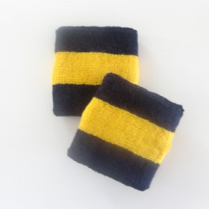 navy_golden_yellow_navy_wristband navy golden yellow navy terry athletic wristband smaller size