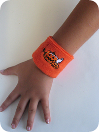 halloween_sweat_wristband_on_kids_wrist halloween_sweat_wristband_