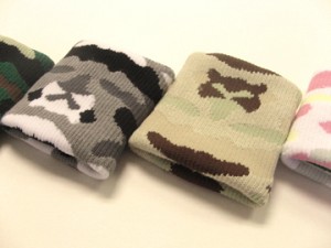 camouflage wristbands zoomed